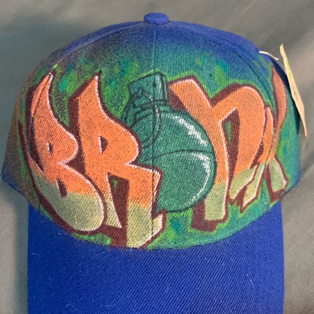 Custom fitted graffiti hat